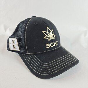 Kyle Busch RCR Trucker Hat Mens Black Mesh Adjustable NASCAR Racing Cap #8 3CHI